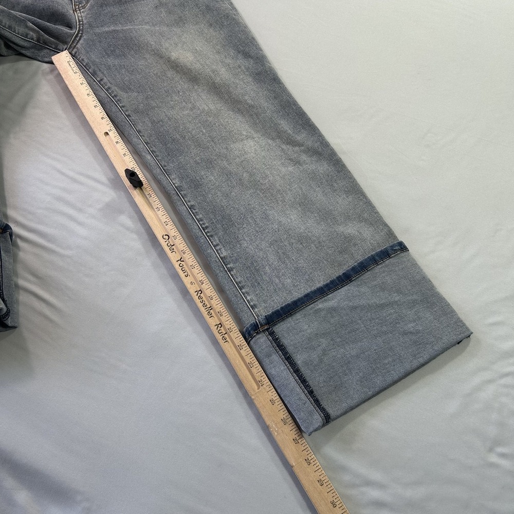 Kut From The Kloth Jeans Womens 8 Charlotte High Rise Fab Ab Culotte Wide Leg De - Picture 10 of 13